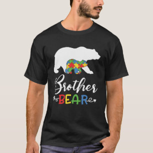 T-shirt Brother Bear Sensibilisation sur l'autisme Bro gar