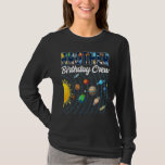 T-shirt Brother Birthday Crew Système solaire spatial Bda<br><div class="desc">Partie Anniversaire du système solaire de l'équipage d'anniversaire Brother</div>