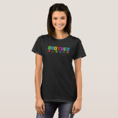 T-shirt Brother Blocks Master Builder Brick Builder Naissa (Devant entier)