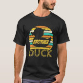 T-shirt Brother Duck Rubber Duck Matching Family Cube (Devant)
