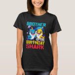 T-shirt Brother Of The Birthday Boy Celebration Party Enfa<br><div class="desc">Frère De L'Anniversaire Garçon Fête Fête Enfants Ados</div>