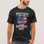 T-shirt Brother Of The Birthday Boy Family Love Celebratio<br><div class="desc">Frère De L'Anniversaire Garçon Famille Amour Célébration 1.</div>