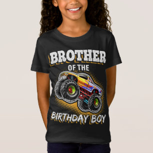 T-Shirt Brother of the Birthday Boy Monster Truck Birthday
