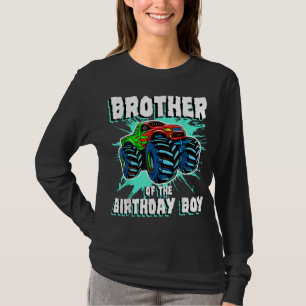 T-shirt Brother of the Birthday Boy Monster Truck Birthday