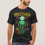 T-shirt Brother Of The Birthday Boy Robotics Theme Famille<br><div class="desc">Brother Of The Birthday Boy Robotics Theme Family Robots.</div>