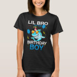 T-shirt Brother of the Birthday Boy Shark Ocean Thème Matc<br><div class="desc">Brother of The Birthday Boy Shark Ocean Theme Correspondant Famille 1.</div>