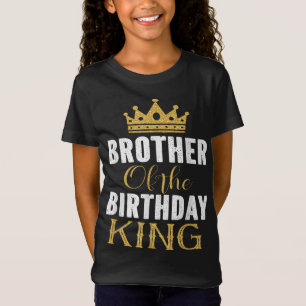 T-Shirt Brother Of The Birthday King Boys Anniversaire Par