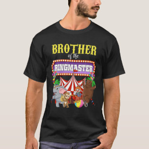 T-shirt Brother Of The Birthday Ringmaster Kids Circus