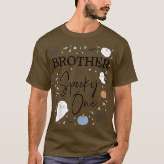T-shirt Brother of the Spooky One First Birthday Boy 1st H