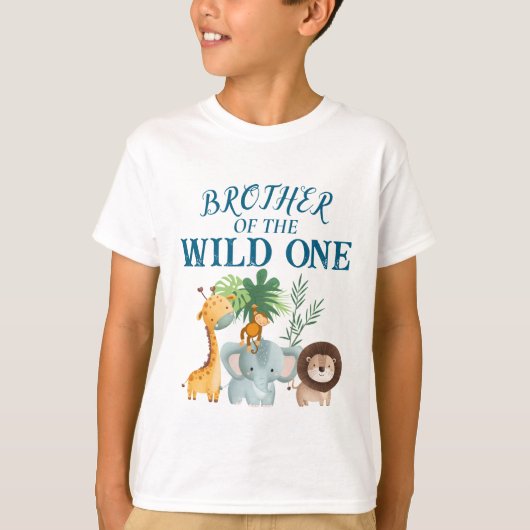T-shirt Brother of the Wild one shirt (Devant)