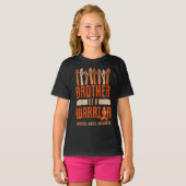 T-shirt Brother Of Warrior Leukemia Awareness Ribbon Gift (Devant entier)