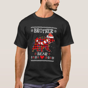 T-shirt Brother rouge Ours Buffalo Famille Frère Paja
