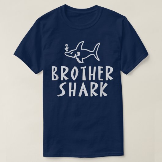 T-shirt Brother Shark (Design devant)