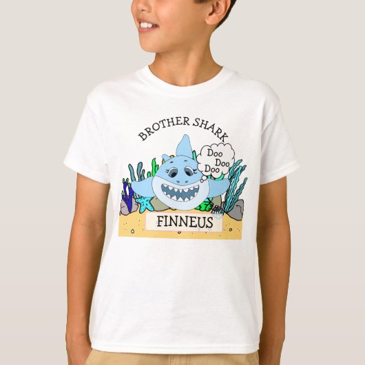 T-shirt Brother Shark (Devant)
