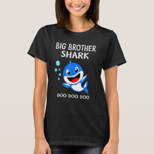 T-shirt Brother Shark Halloween Christmas Boys Hommes Fami