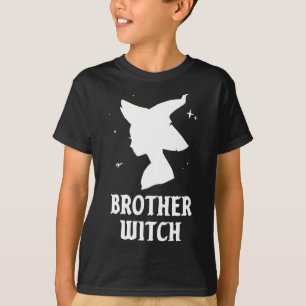 T-shirt Brother sorcière drôle Éffrayant jumelage Hallowee