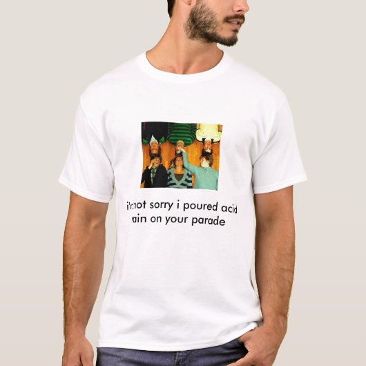 T-shirt brothergroup, je ne suis pas désolé j'ai versé les (Devant)