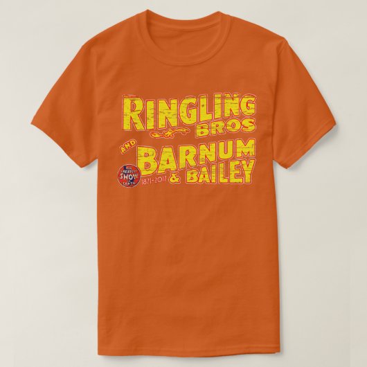 T-shirt Brothers Barnum et Bailey Circus météo (Design devant)