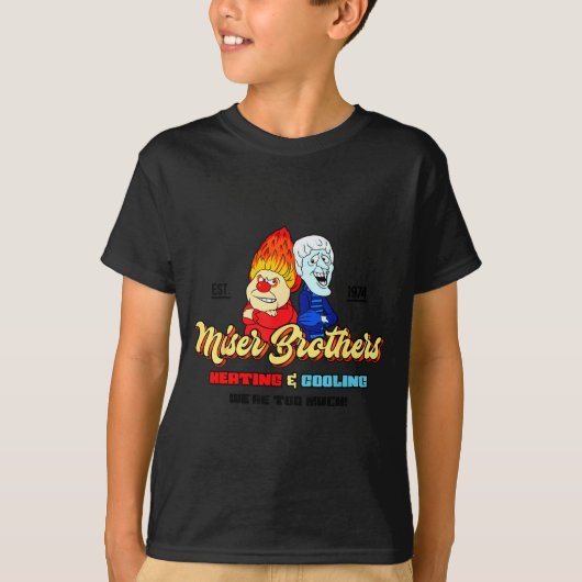 T-shirt Brothers Heating & Cooling Christmas (Devant)