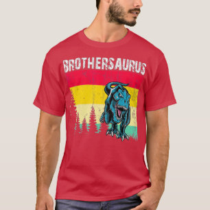 T-shirt BrotherSaurus Big Brother T-Rex Dinosaur Genre Re
