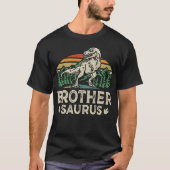 T-shirt Brothersaurus Dinosaur T Rex Frère Saurus Drôle (Devant)