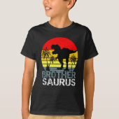 T-shirt Brothersaurus T Rex Dinosaur (Devant)