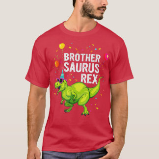 T-shirt Brothersaurus T Rex Dinosaur Famille Frère Matchi