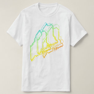 T-shirt brouillage de refroidissement maine