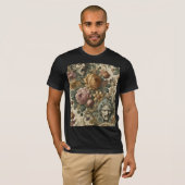 T-shirt Brouillard cérébral – Art gothique portable (Devant entier)
