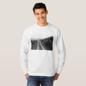 T-shirt Brouillard dans le vignoble (Devant entier)