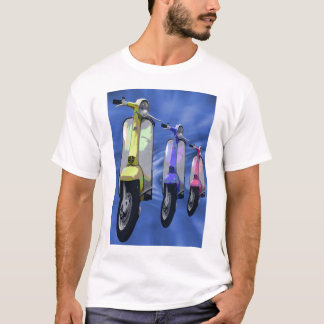 T-shirt Brouillard de scooter