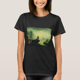 T-shirt Brouillard du matin en mer par Joseph Vernet