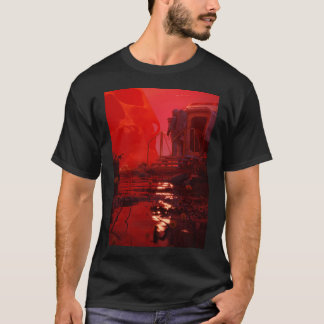 T-shirt Brouillard rouge