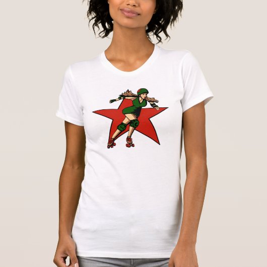 T-shirt Brouilleur de Rollergirl (Devant)