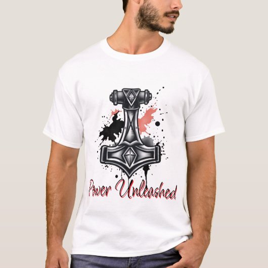 T-shirt Brouillon d'encre (Devant)