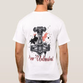 T-shirt Brouillon d'encre (Dos)