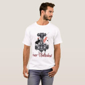 T-shirt Brouillon d'encre (Devant entier)