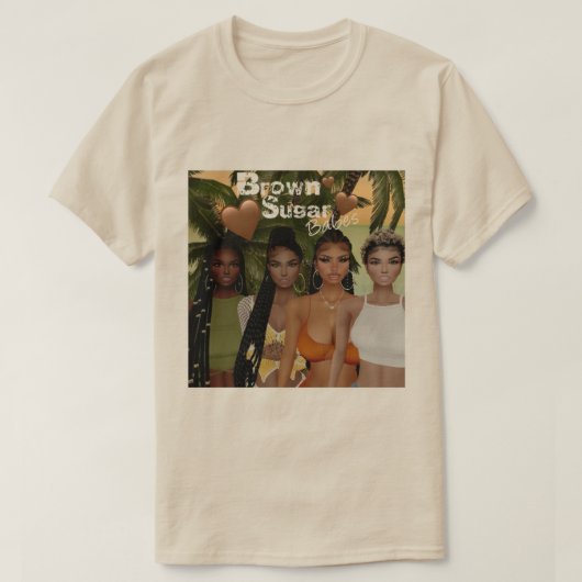 T-shirt Brown Babes sucre 13 (Design devant)