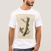 T-shirt Brown Creeper, Pygmy Nuthatch des oiseaux d'Audubo (Devant)