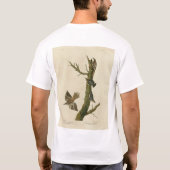 T-shirt Brown Creeper, Pygmy Nuthatch des oiseaux d'Audubo (Dos)