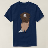 T-shirt Brown Jacobin Pigeon (Design devant)