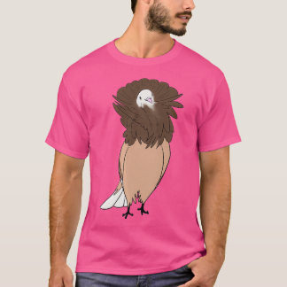 T-shirt Brown Jacobin Pigeon 2