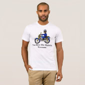 T-shirt Brown Motorcycle Cop (Devant entier)