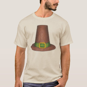 T-shirt Brown Pèlerin Puritan Casquette Bon thanksgiving