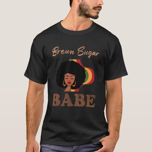 T-shirt Brown sucre Babe 4 (Devant)