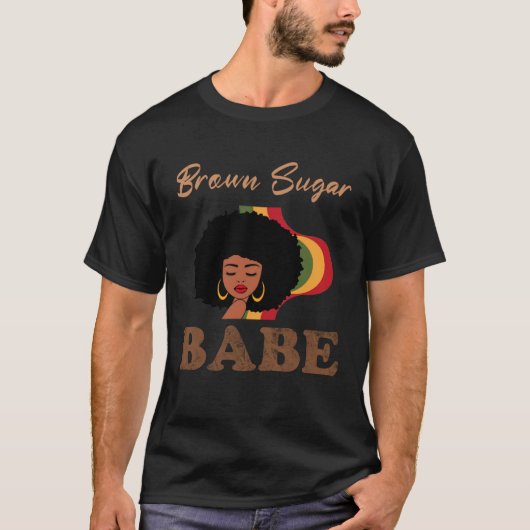 T-shirt Brown Sugar Babe 4 (Devant)