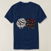 T-shirt Brownie Cosmique Et Zebra Cake T (Design devant)