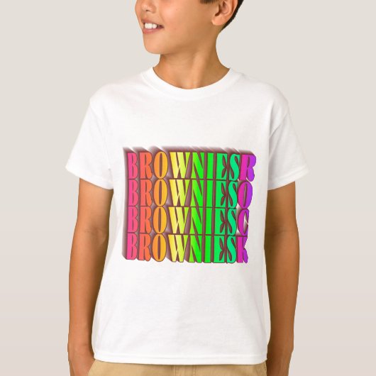 T-SHIRT BROWNIESROCK (Devant)