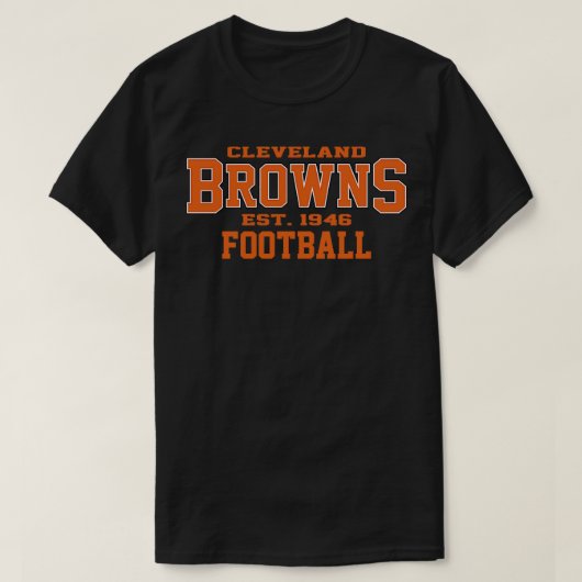T-shirt Browns CLVD vintages (Design devant)