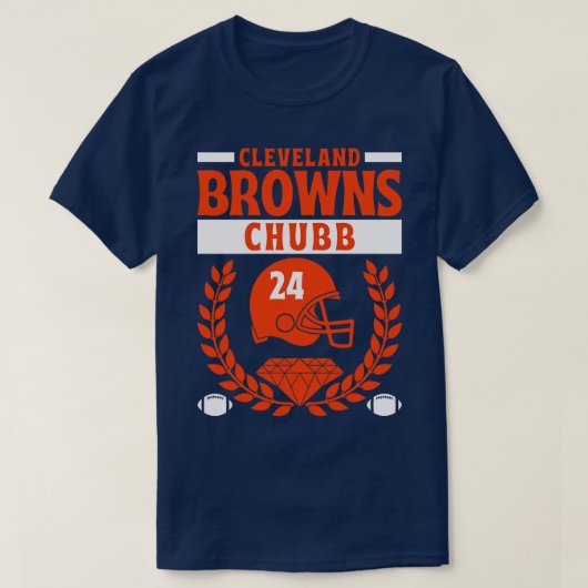 T-shirt Browns Nick Chubb 24 Edition (Design devant)